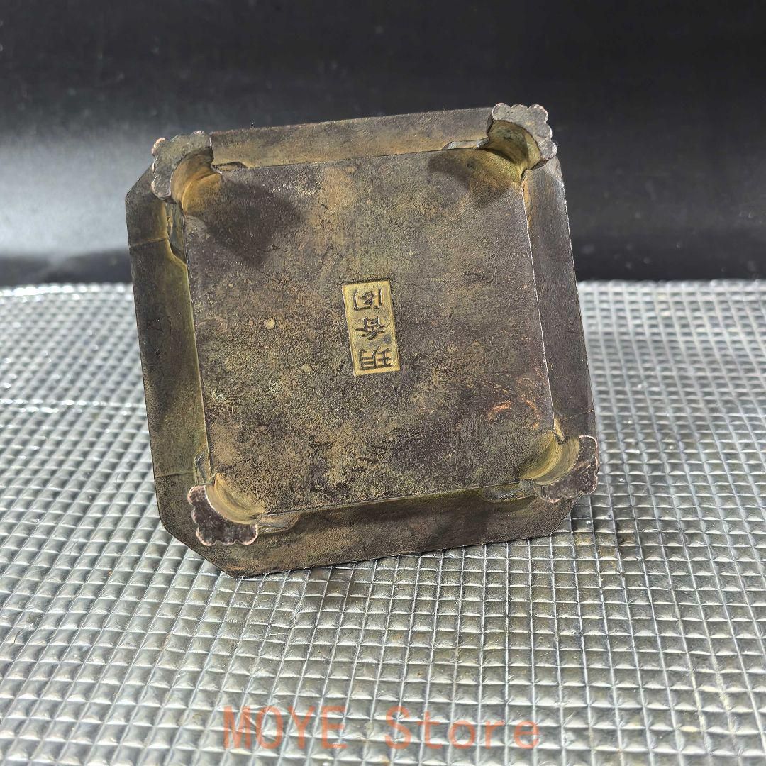 銅器 四神獣香炉 室内薫香炉 茶道具 香道具 装飾品 工芸品 置物