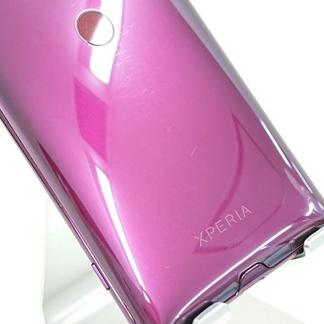 Xperia XZ3 SOV39 au ボルドーレッド 送料無料 本体 c14390