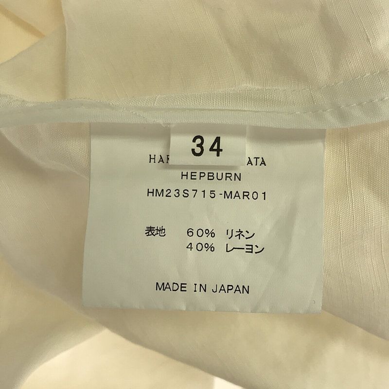 HARUNOBUMURATA / ハルノブムラタ | 2023SS | ROUNDED SLEEVE