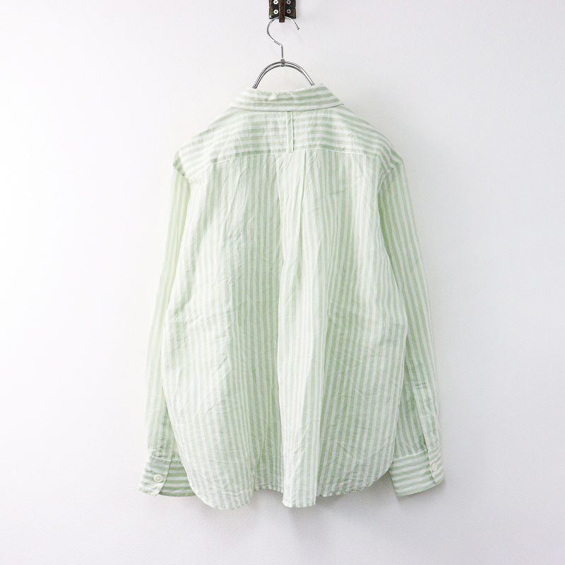 2024SS マーガレットハウエル MARGARET HOWELL COTTON SILK STRIPE