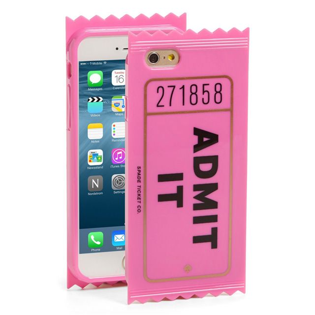 ケイト スペード kate spade NEW YORK シリコン アイフォン6 アイフォン6s ケース アドミット イット IPHONE CASES ADMIT IT - 6 認めにくいことだけど iphoneケースです WWW_OPDRERGINERDOGAN_COM