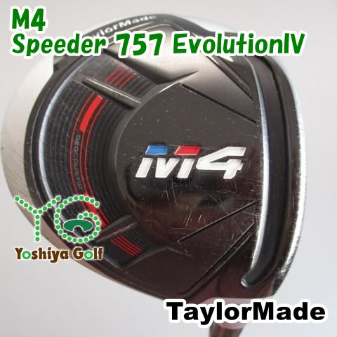 通販限定 フェアウェイウッド テーラーメイド M4/Speeder 757 EvolutionIV/X/15[092122]