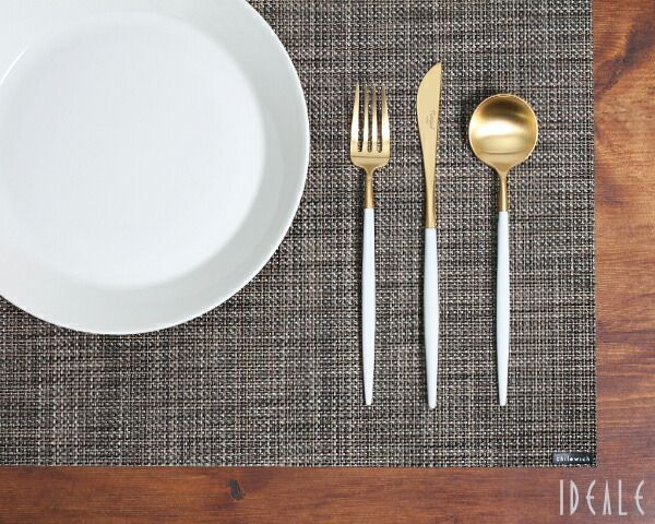 新品 クチポール ゴア ホワイトマットゴールド デザート3点セット  