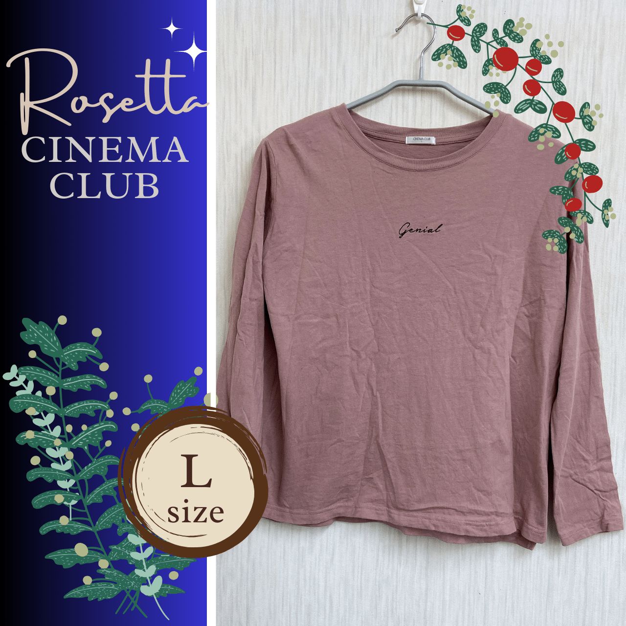 CINEMA CLUB シネマクラブ tシャツ 綿100 - トップス