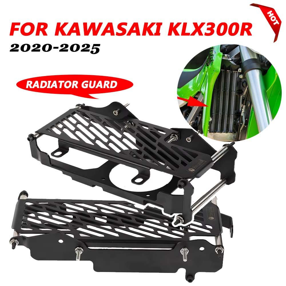 カワサキ KLX300R KLX300 R KLX 300 R KLX 300R 2020 - 2025用 バイク 二輪アクセサリー ラジエーターグリル グリルガード プロテクターカ