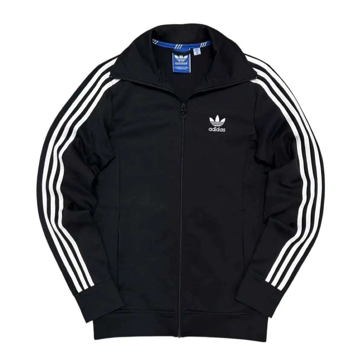 Lアディダスadidasブラック黒ヨーロッパトラックジャケットジャージジップ アディダス ジャージ トラックジャケット ブラックXL ロゴ刺繍