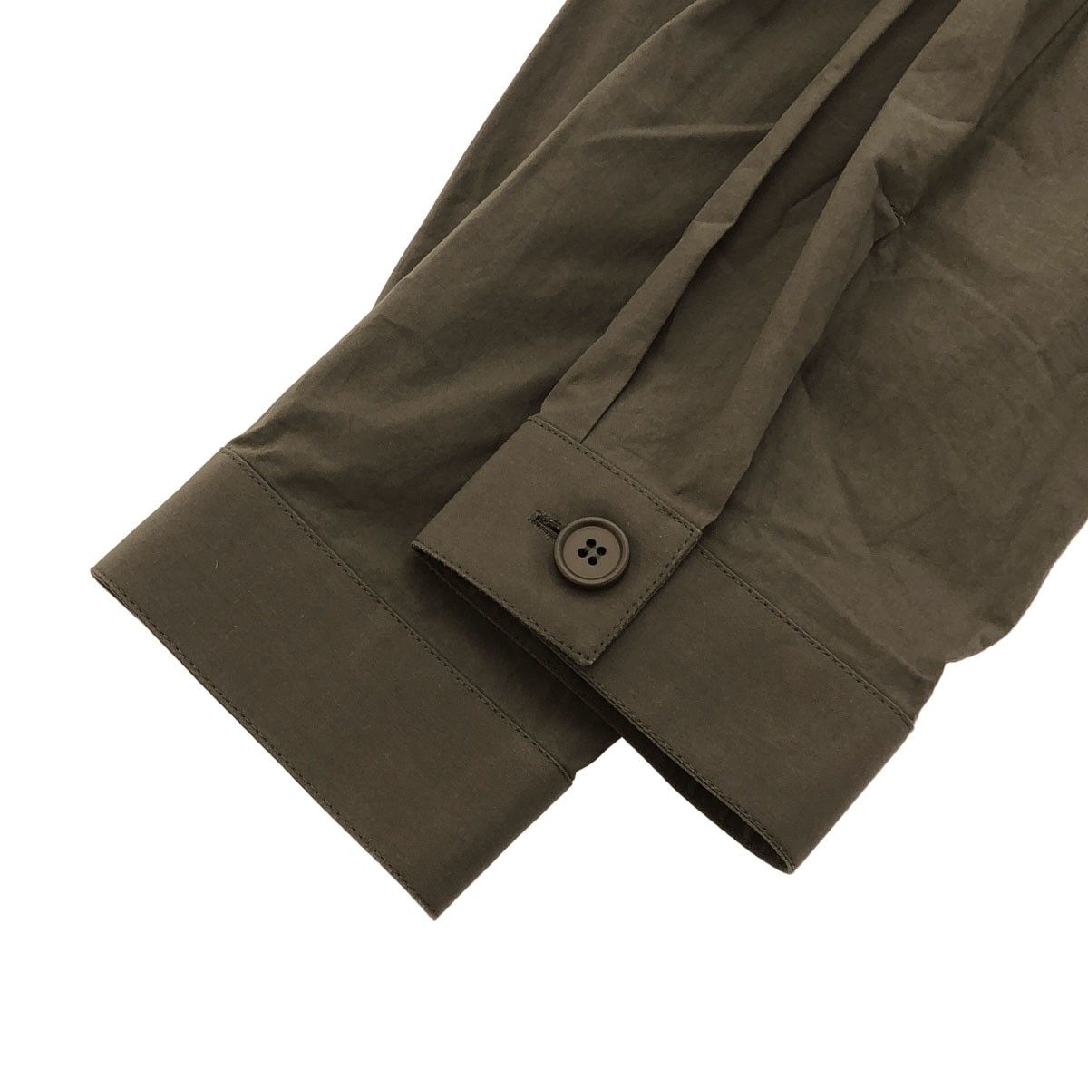 BOTTEGA VENETA ボッテガヴェネタ 19AW コットンミリタリーシャツ  