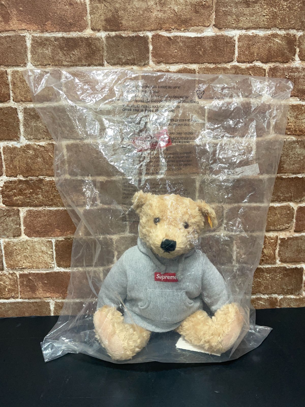 Supreme Steiff Bear Heather Grey シュプリーム シュタイフ