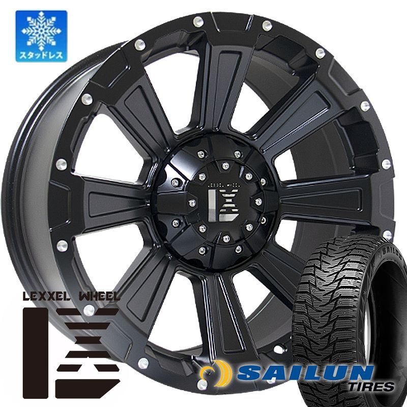 スタッドレス 225/70R16 デリカD5 エクストレイル RAV4 アウトランダー CX5 16インチ SAILUN WSTX タイヤホイールセット 4本セット スノータイヤ