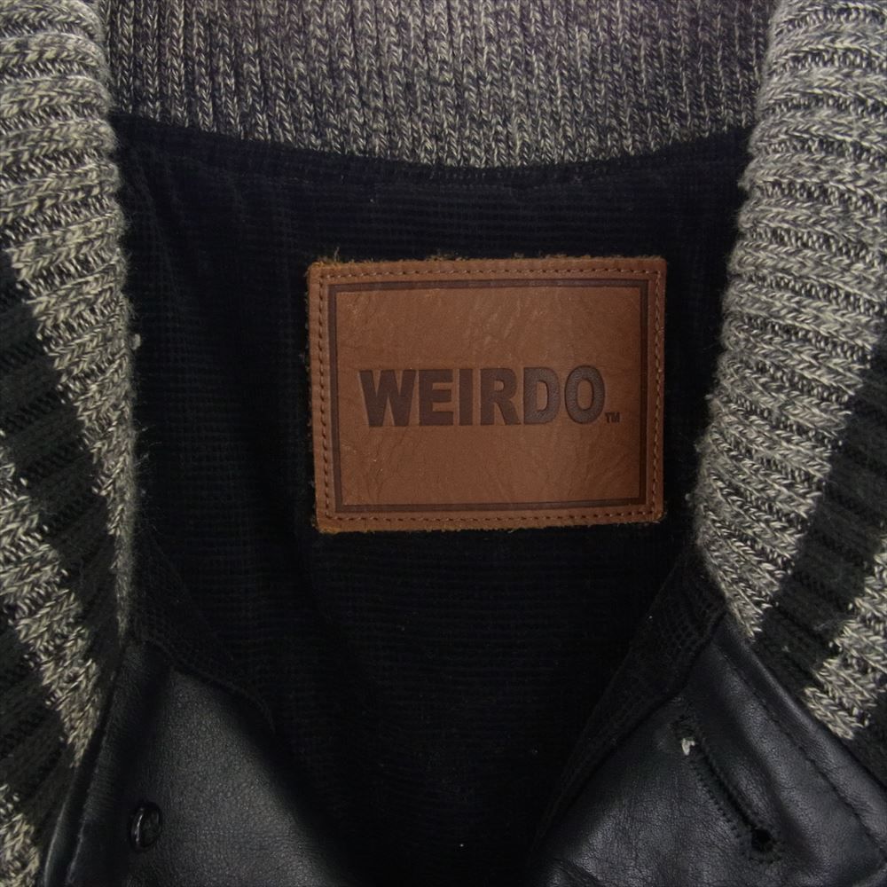 WEIRDO ウィアード レザージャケット 13AW WRD-13-AW-01 ハンド