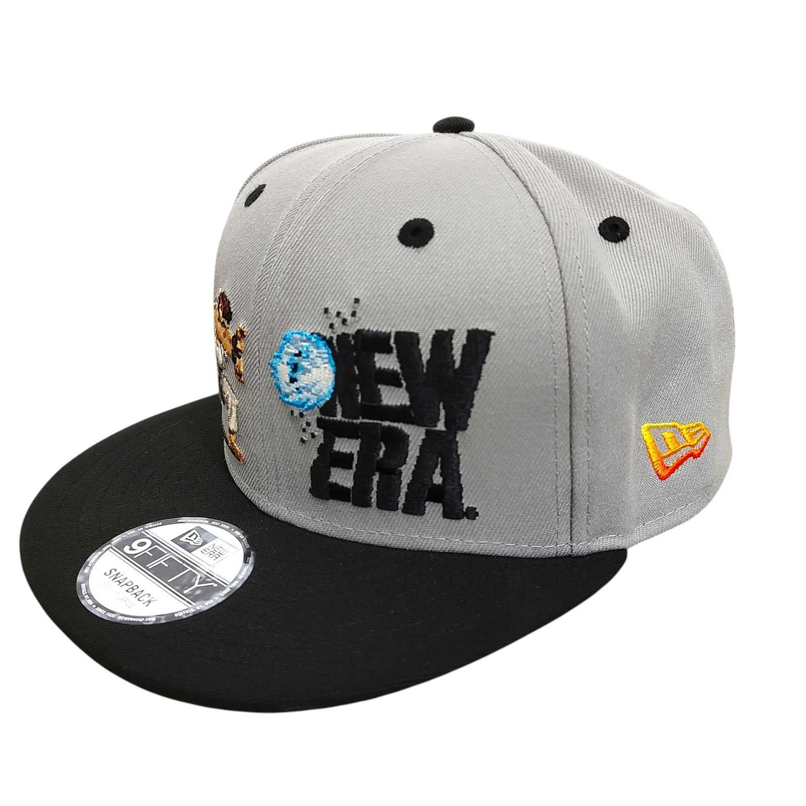 NEW ERA 9FIFTYストリートファイターズ2 波動拳6パネルM-L極美品 NEW ERA ニューエラ 9FIFTY ストリートファイターズ2 波動拳6