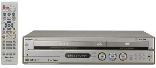 シャープ 250GB ビデオ一体型DVDレコーダー DV-TR12 シャープ 250GB ビデオ一体型DVDレコーダー DV-TR12