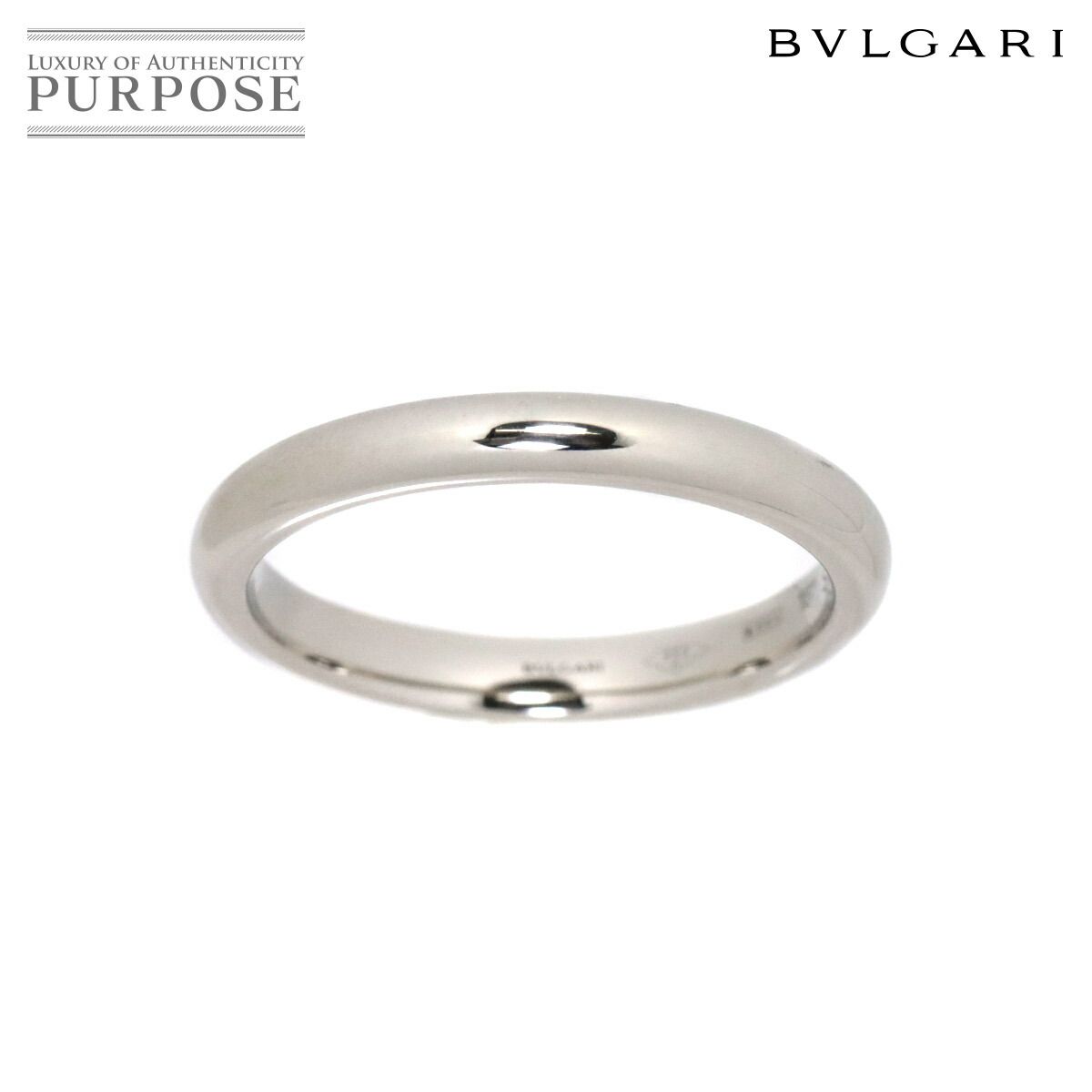 ブルガリ BVLGARI フェディ 16号 リング 2.8mm幅 Pt プラチナ 指輪 