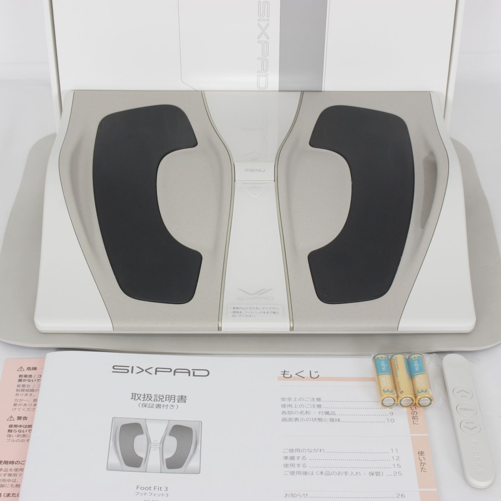 MTG SIXPAD Foot Fit 3 SE-BZ-02A フットフィット 3 シックスパッド 