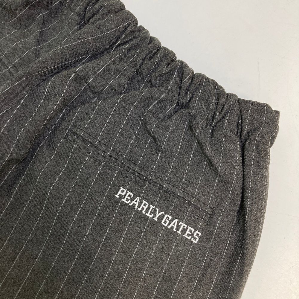 サイズ：00 PEARLY GATES パーリーゲイツ ストレッチパンツ ストライプ