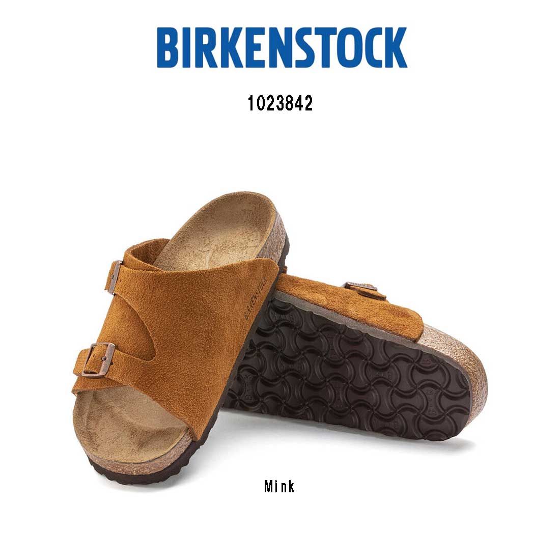 BIRKENSTOCK ビルケンシュトック チューリッヒ ストラップ サンダル スエード ユニセックス Zurich 1023842 Regular