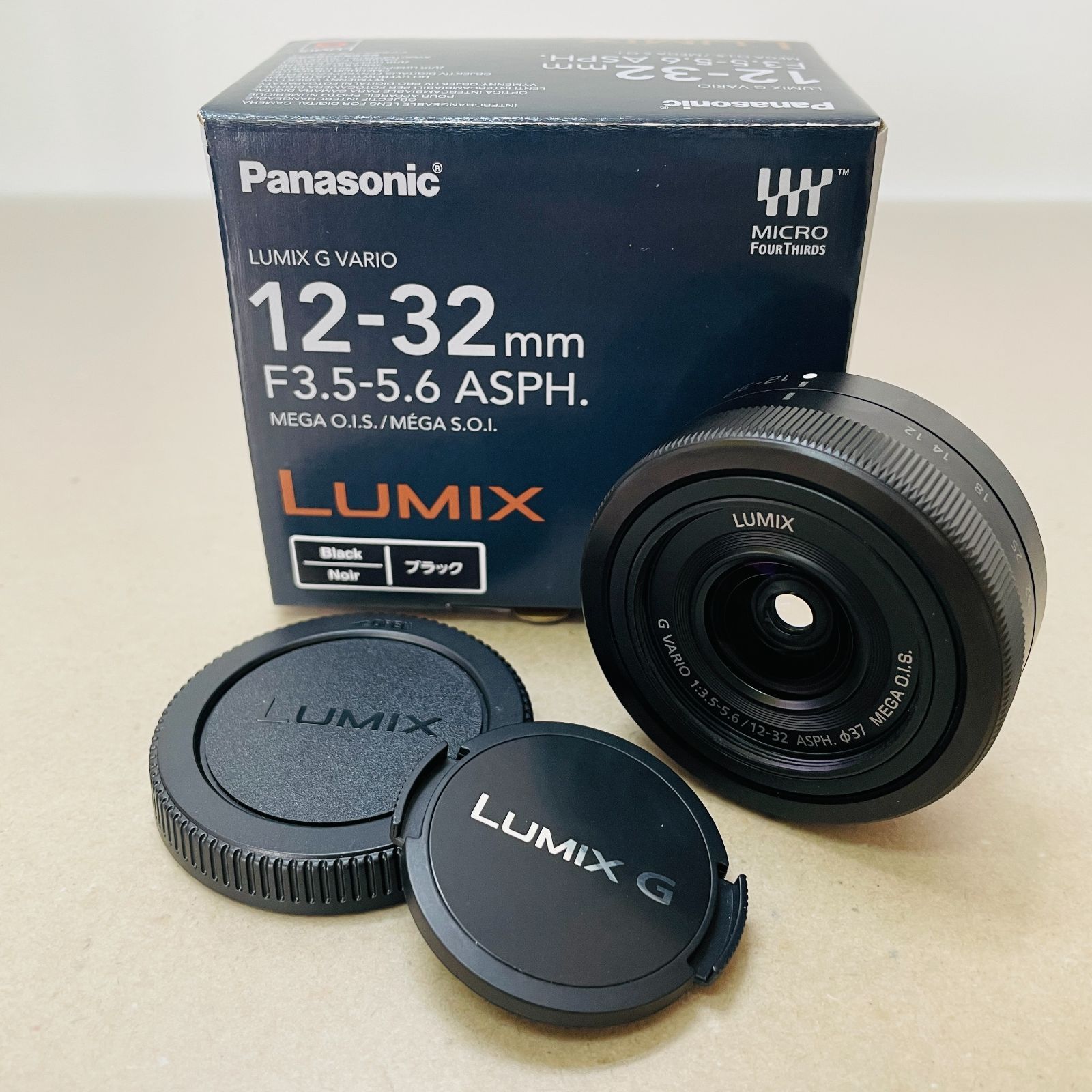 美品 Panasonic パナソニック LUMIX G VARIO 12-32mm F3.5-5.6 ASPH 