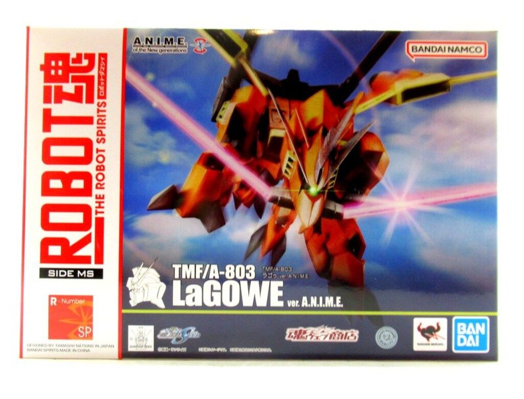 BANDAI - 魂ウェブ商店限定 ROBOT魂(SIDE MS) TMF/A-803 ラゴゥ ver. A.N.I.M.E. 機動戦士ガンダムSEED(シード) 完成品 可動フィギュア バンダイスピリッツ ROBOT魂 ＜SIDE MS＞ TMF/A-803 ラゴゥ ver. A.N.I.M.E. | 魂ウェブ