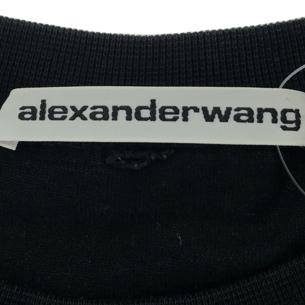 ALEXANDER WANG アレキサンダーワン ワンポイント刺繍ロングスリーブ 