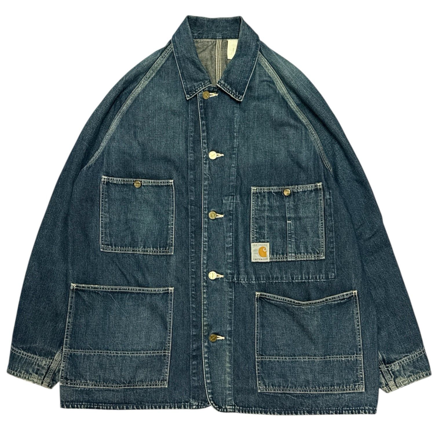 carhartt 100周年 デニムカバーオールジャケット carhartt 100周年 デニムカバーオールジャケット