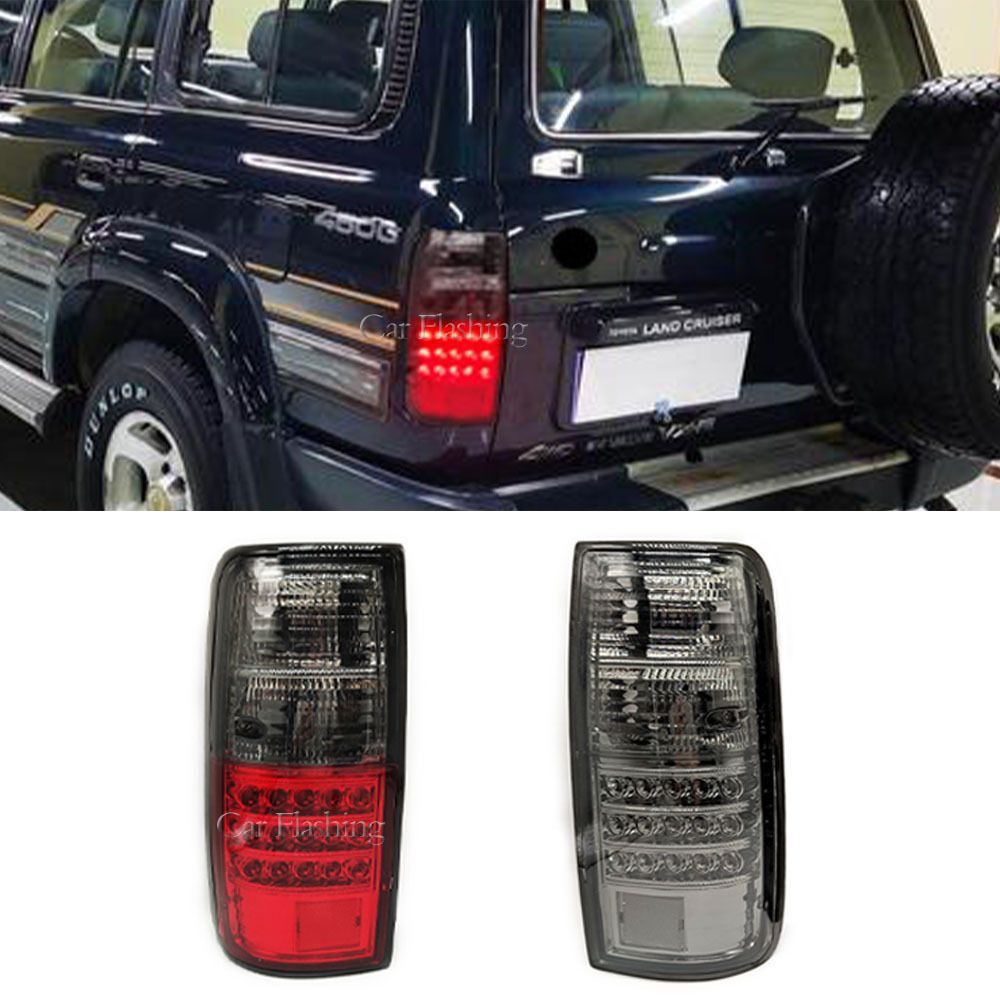 91-97年式 トヨタ ランドクルーザー LC80 FJ80 4500 LED テールランプ ブレーキランプ 一対WP春