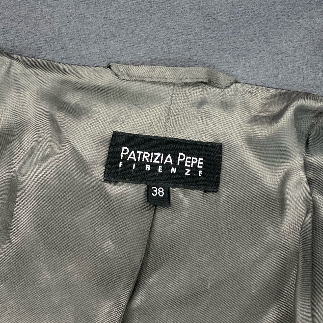 39f24 PATRIZIA PEPE パトリツィアぺぺ チェスターコート