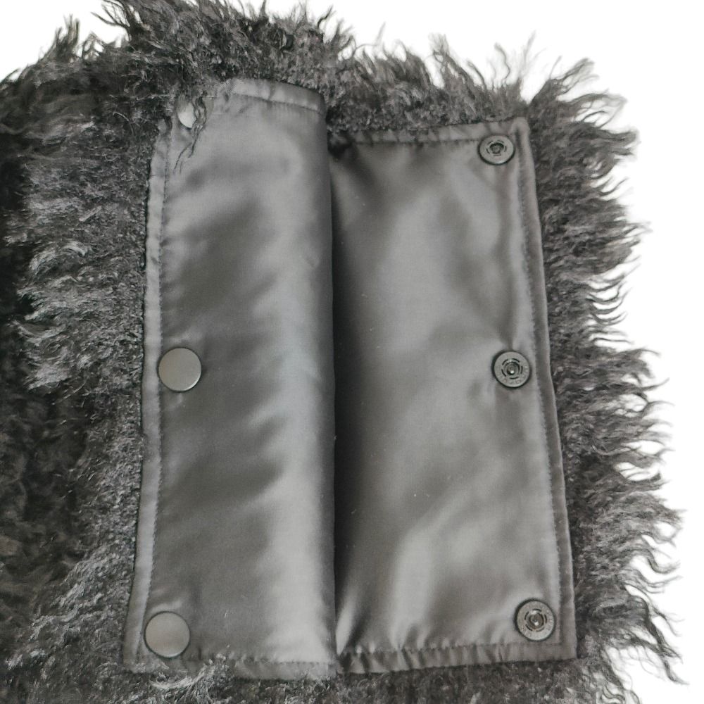新品同様 s'yte サイト ヨウジヤマモト POUDRE ECO FUR NECK WARMER