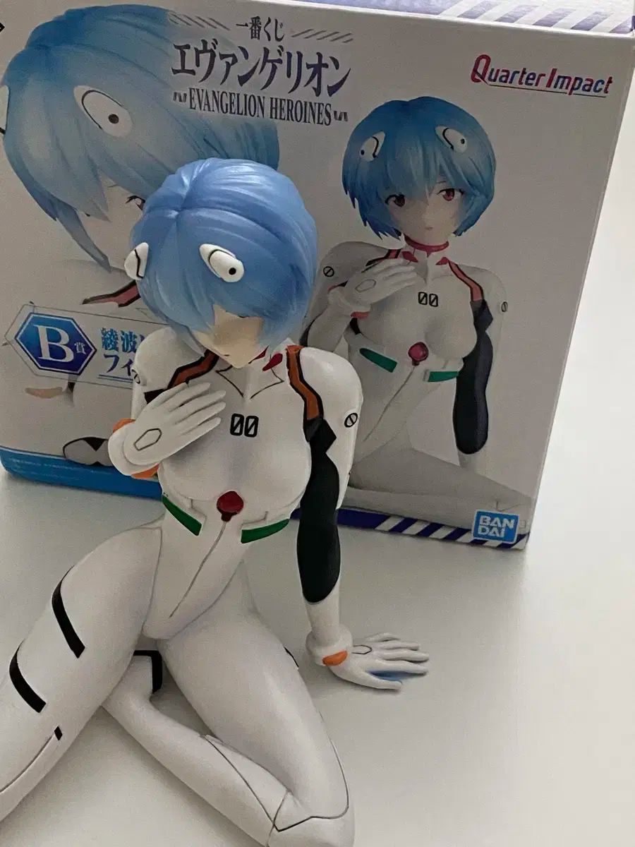 綾波 レイ レイ ヒロイン 一番くじ b 賞 フィギュア (エヴァンゲリオン