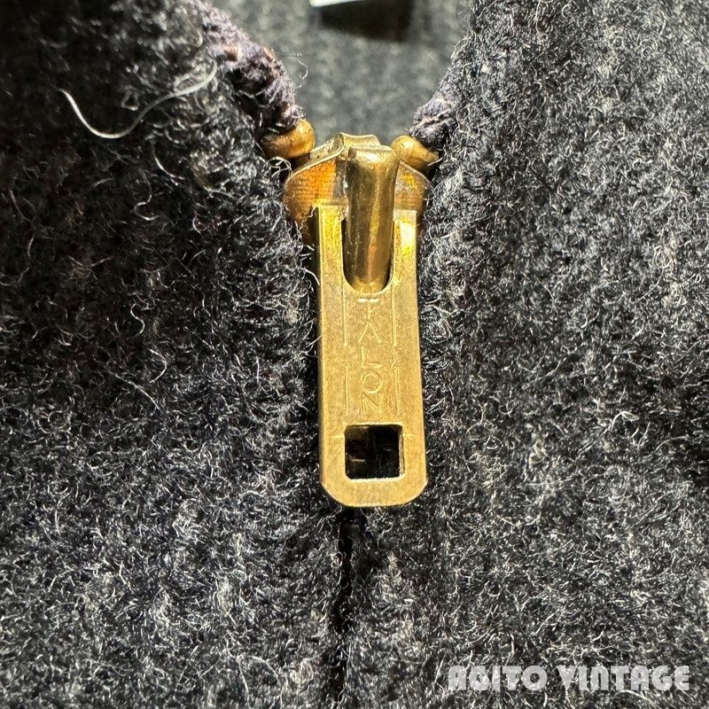 70's Woolrich ウールベスト 針刺しシンチバック 表記(40) 70's