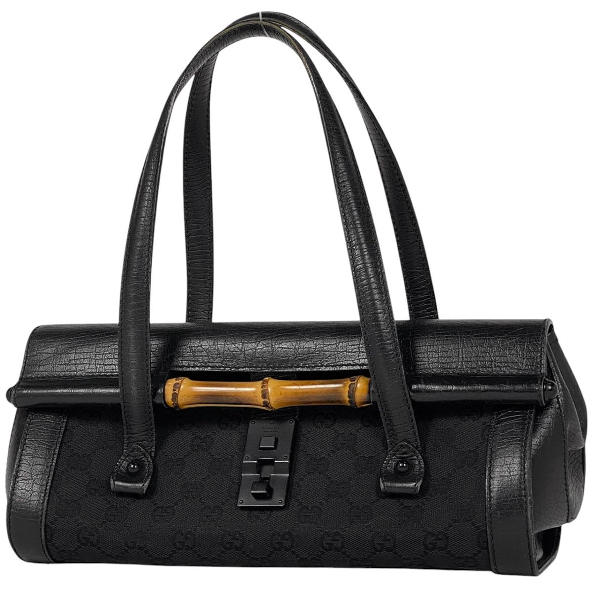 グッチ GUCCI GG柄 バンブー ハンドバッグ 肩掛け ショルダーバッグ 