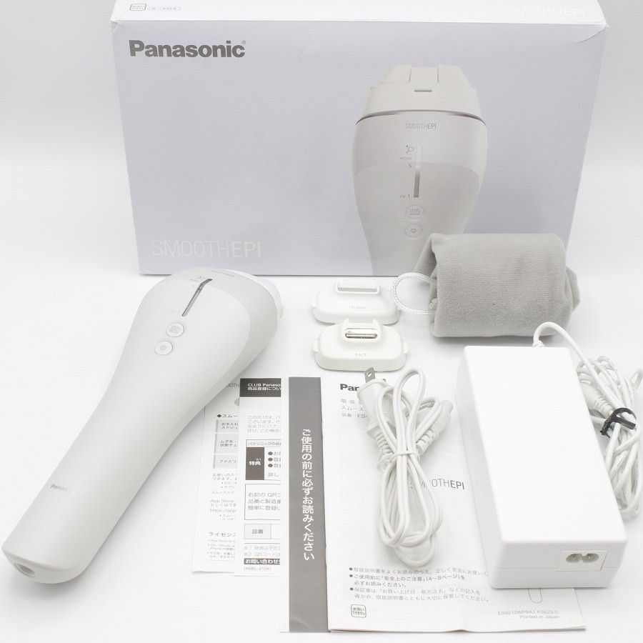 パナソニック 光エステ ES-WP9A-H ボディu0026フェイス用 ハイパワー グレー 光美容器 脱毛 除毛 Panasonic 本体