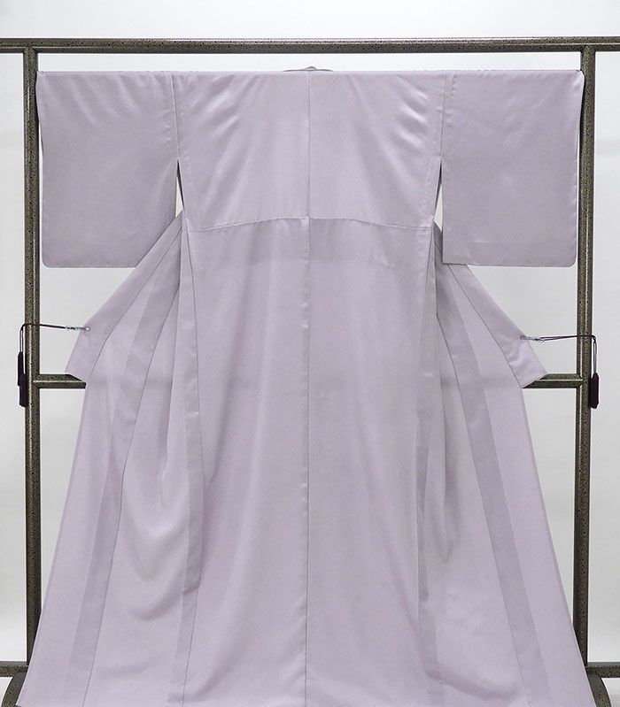 単衣 江戸小紋 新品 仕立て上がり 正絹 鮫 小難あり 身丈164.5cm 裄丈