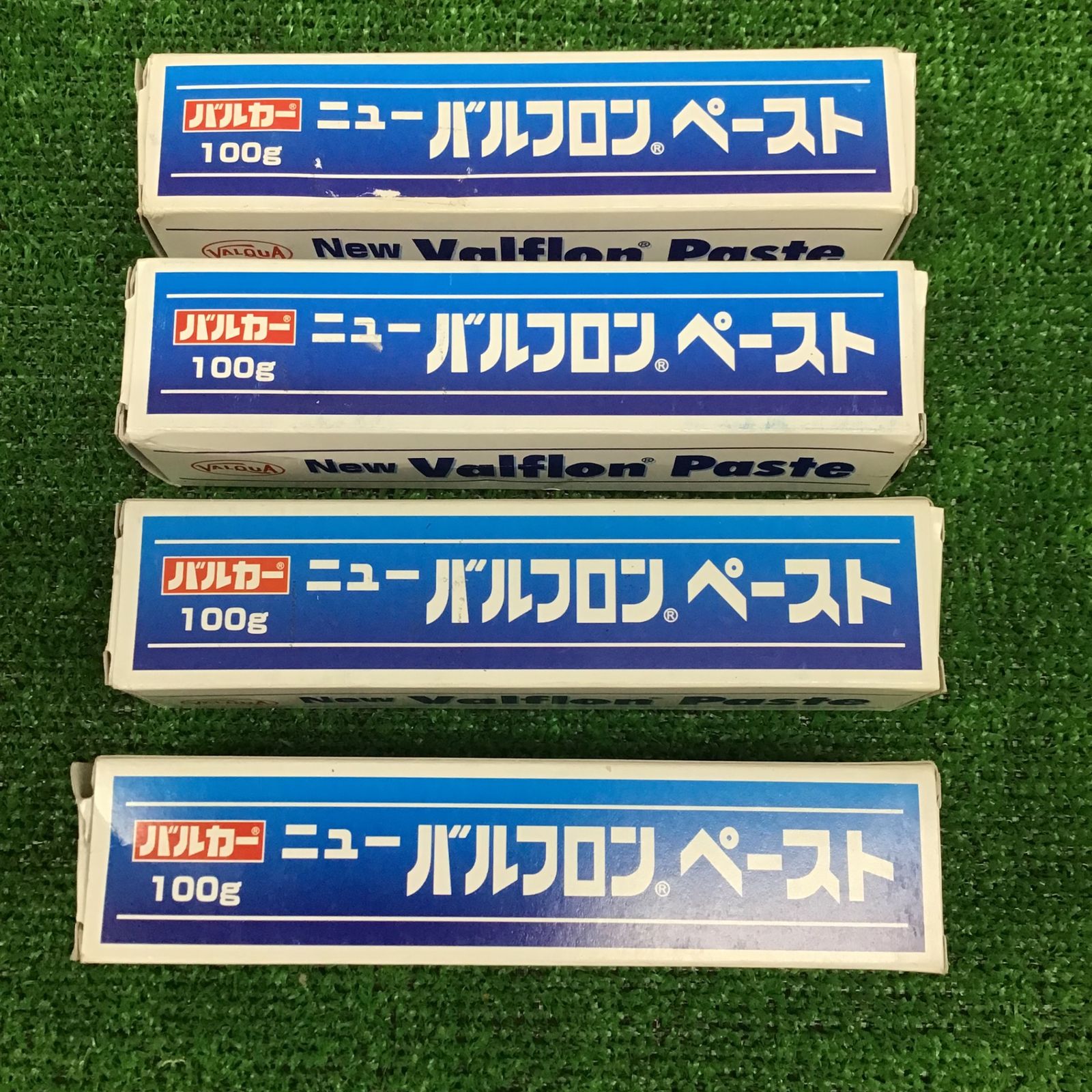 現状品】 日本バルカー ニューバルフロンペースト100g 4本セット 