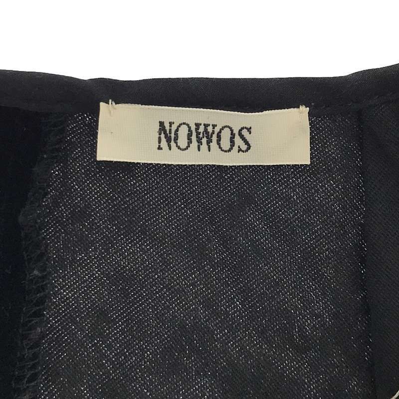 NOWOS / ノーウォス | 2020 | Velour strap skirt キャミワンピース  
