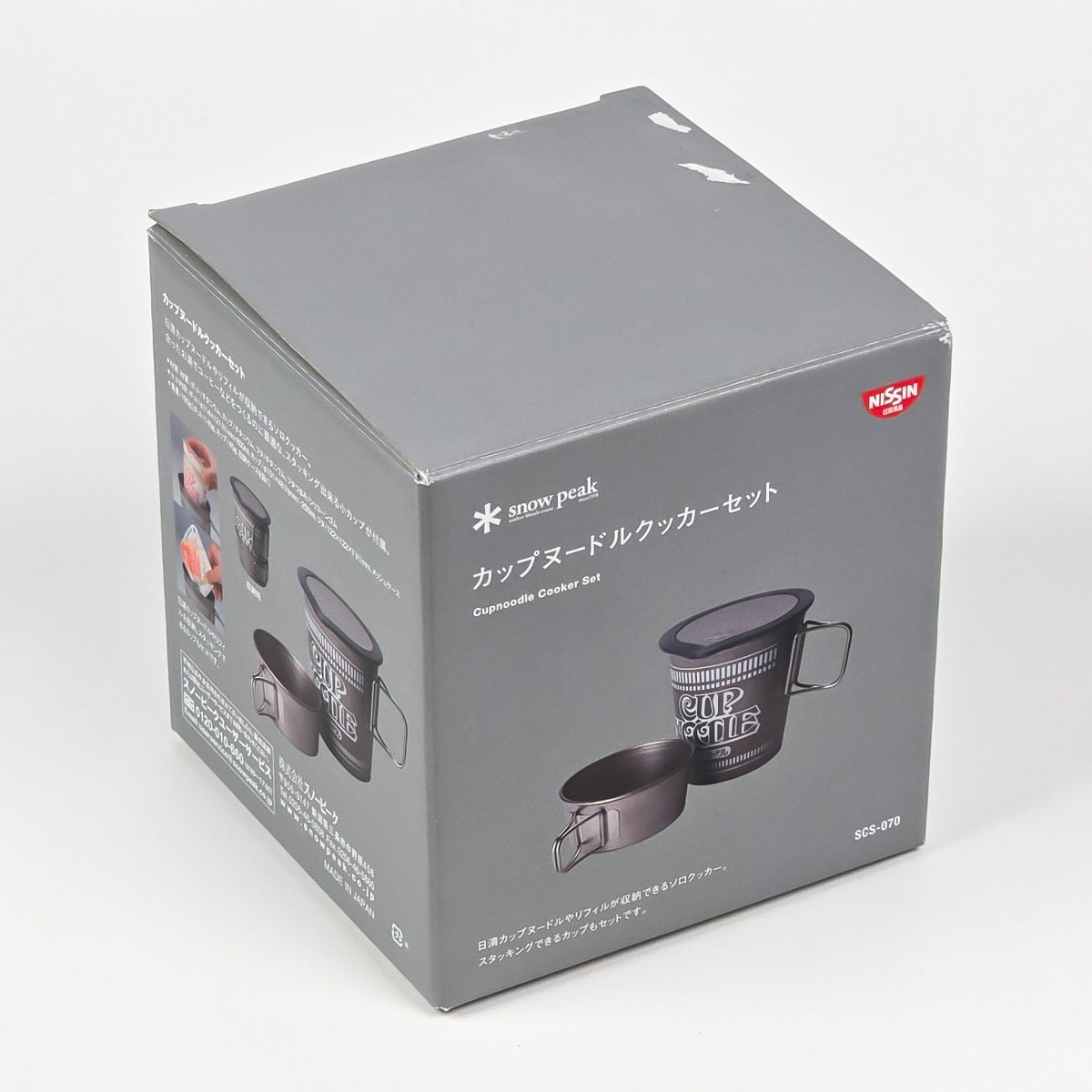 snow peak カップヌードルクッカー SCS-070 ポット カップセット