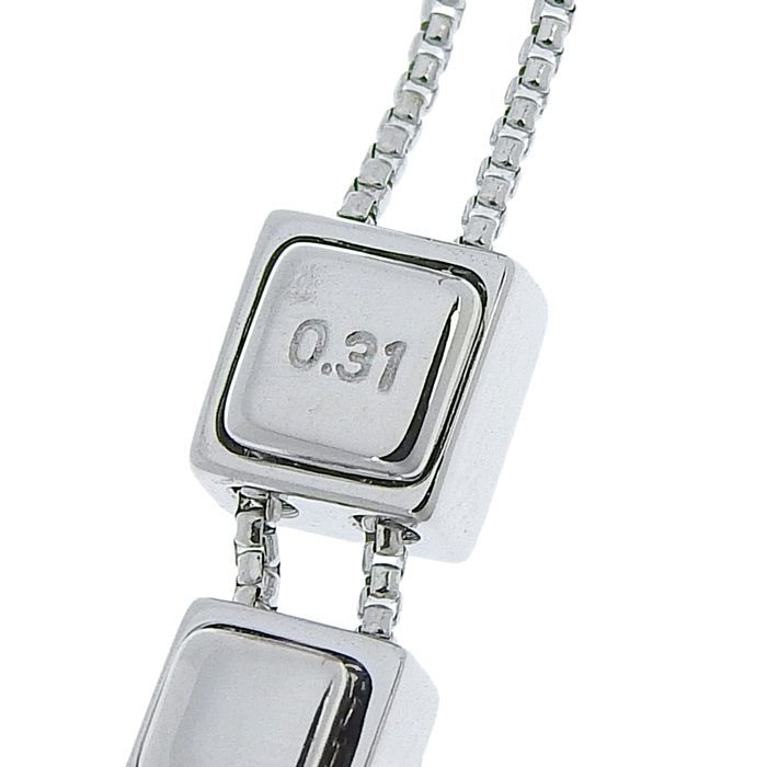 タサキ　ホワイトゴールド　ダイヤピアス タサキ TASAKI ダイヤモンドピアス ホワイトゴールド K18WG 0.17
