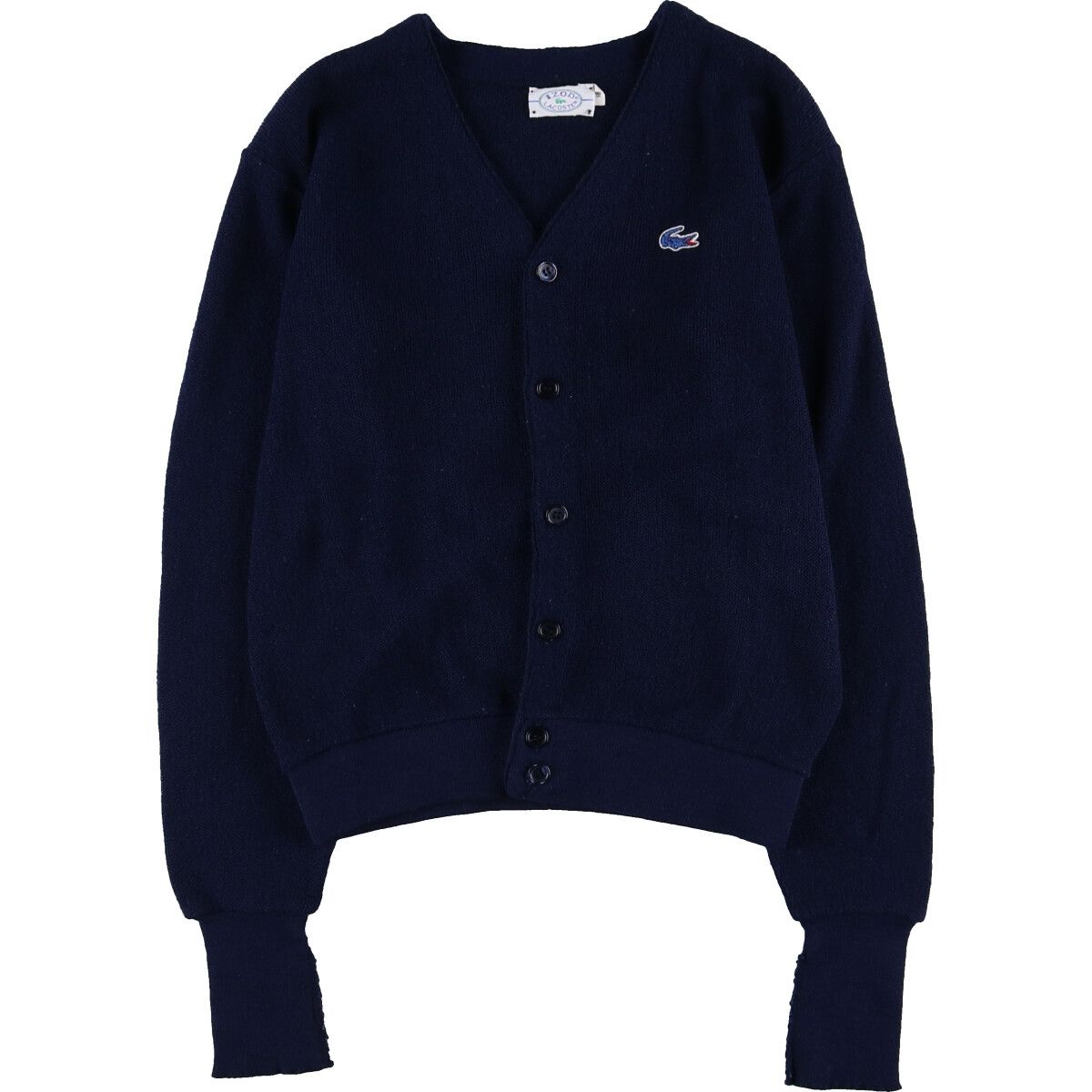 LACOSTE - 古着 ラコステ LACOSTE IZOD アクリルニット
