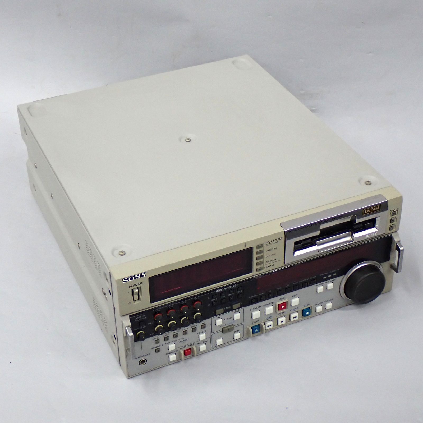 SONY ソニー DVCAMレコーダー DSR-2000 通電 済み 現状品 14742