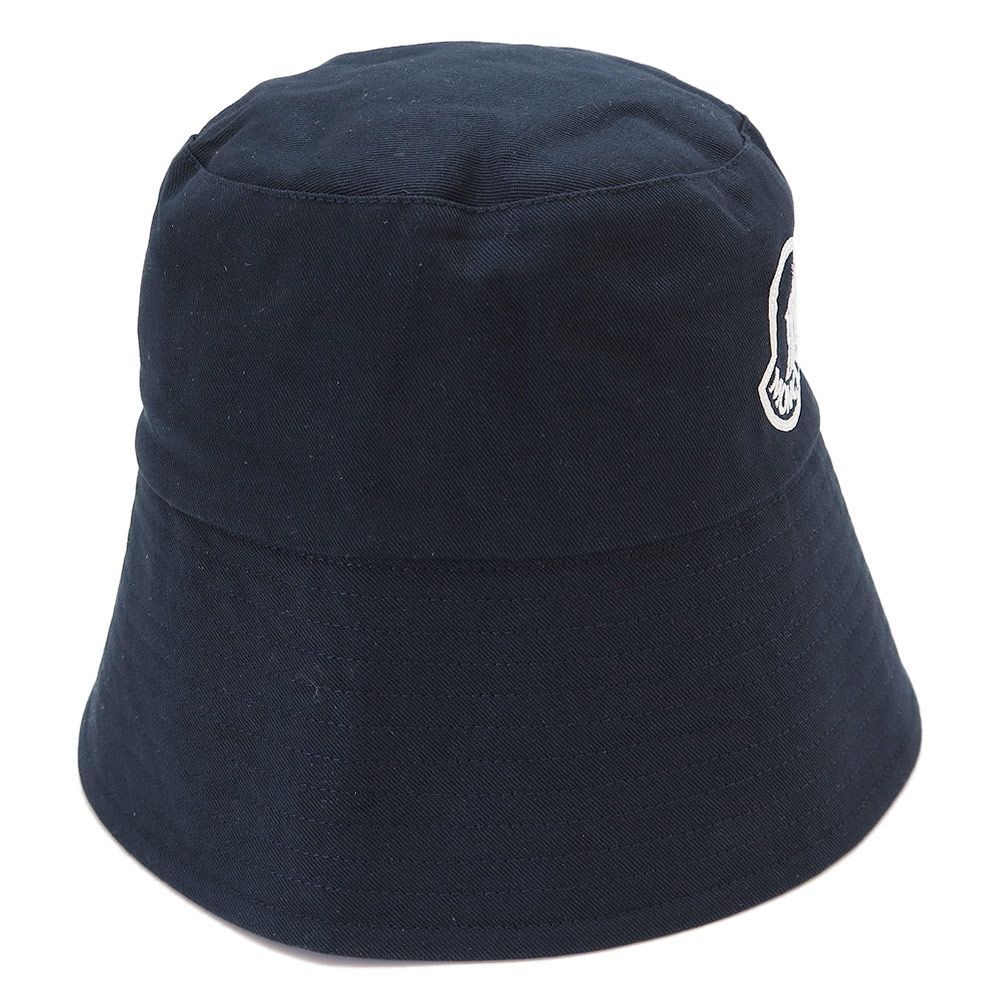 本物を証明するタグにQ新品 モンクレール バケットハット MONCLER  帽子 ロゴ