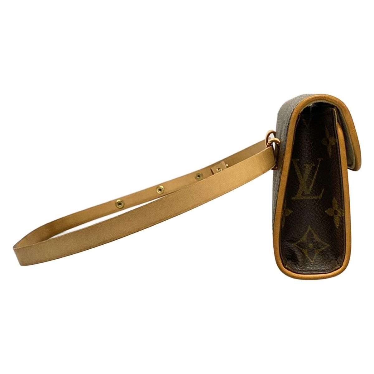 LOUIS VUITTON ルイヴィトン ウエストポーチ モノグラム ポシェットフロランティーヌ M51855 -