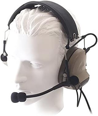 ZTAC COMTAC II ヘッドセット Ver.2020 タクティカルヘッドセット 特殊部隊 サバゲー 装備【日本総代理店正規品】(DE)