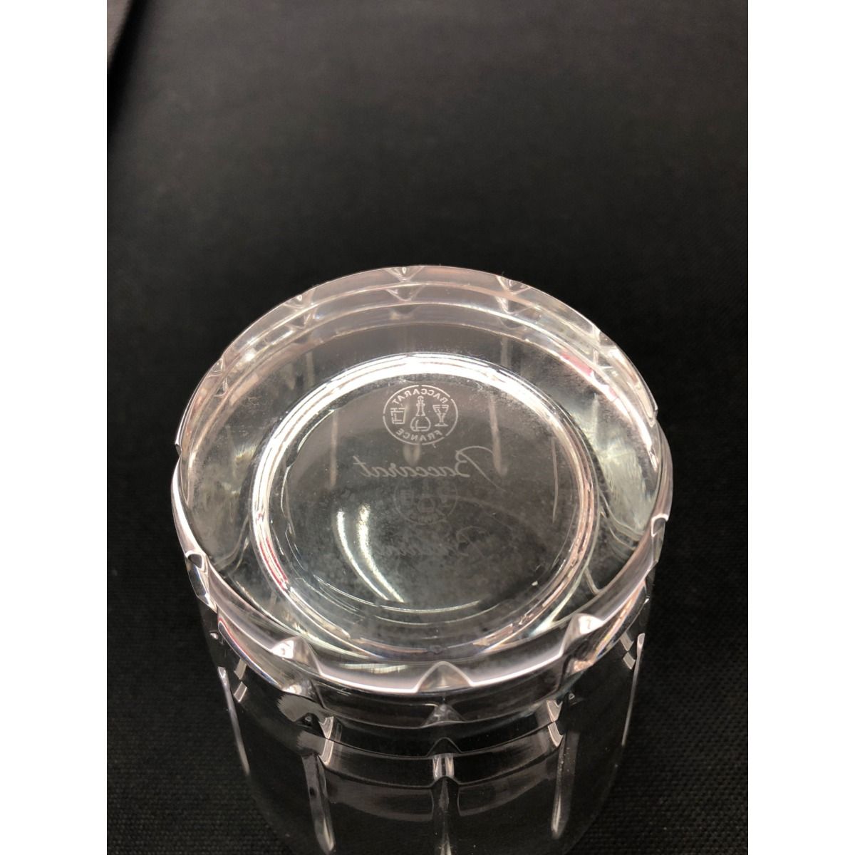 【未使用保管品】Baccarat バカラ アルルカン クリスタルタンブラー 美品・箱付き】バカラ／アルルカン タンブラー Lサイズ／BC504