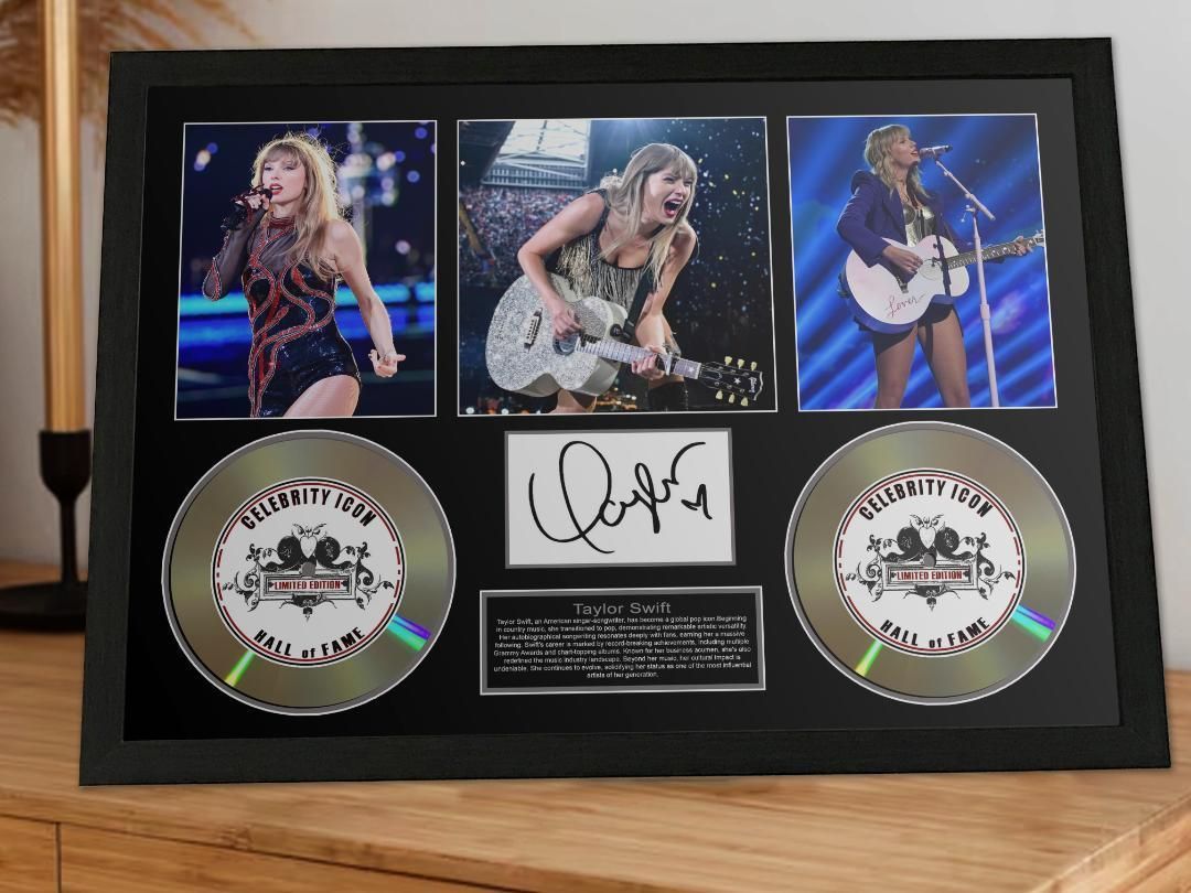 テイラー スウィフト セレブリティー アイコンフレーム 証明書付き-2