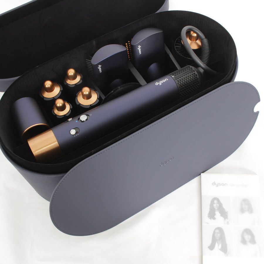 美品】Dyson Airwrap Complete HS01 COMP DBBC TB ダークブルー 美品】Dyson Airwrap Complete HS01 COMP DBBC TB ダークブルー