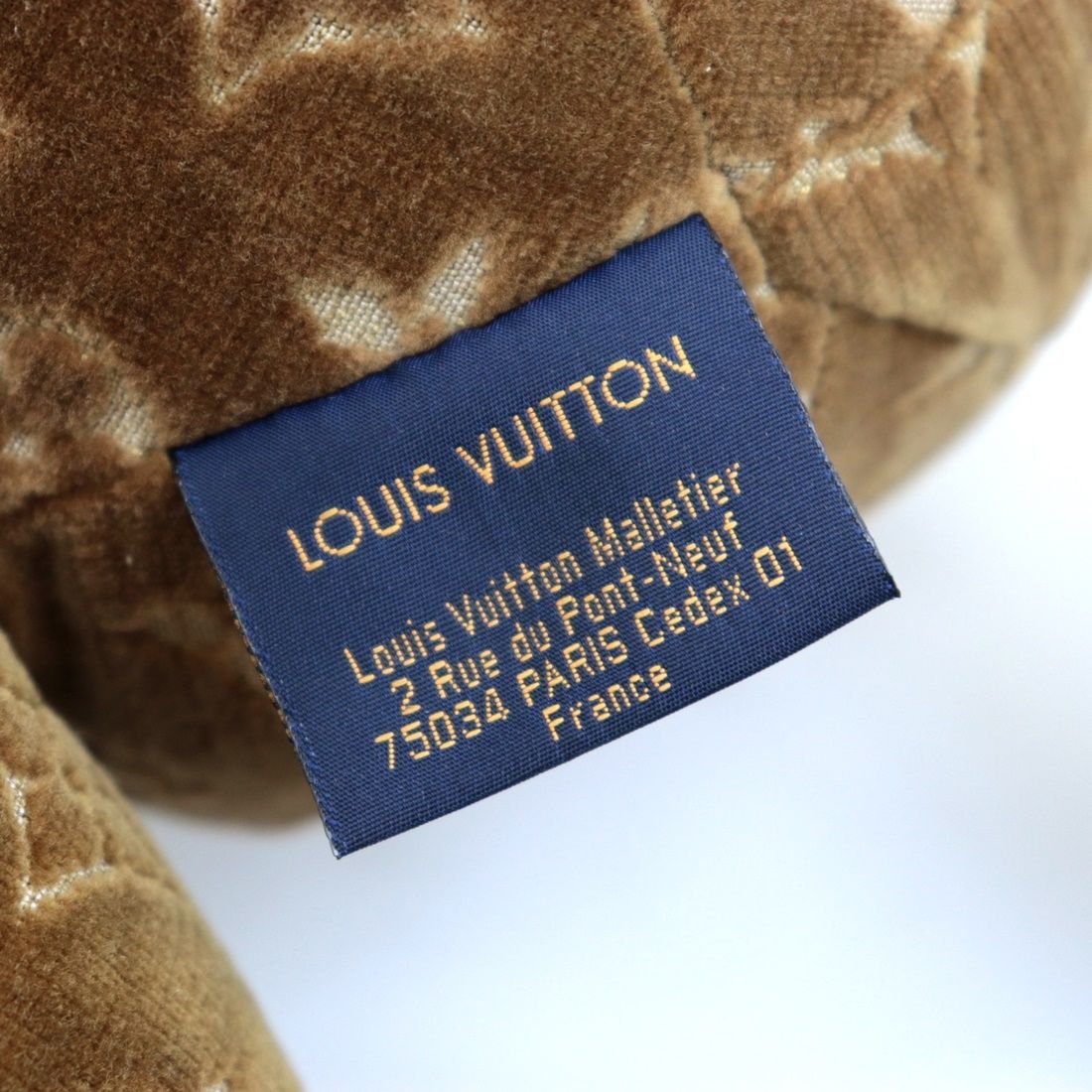 LOUIS VUITTON - 新品同様 ルイ・ヴィトン ドゥドゥ テディ ベア 茶 モノグラム ぬいぐるみ ベロア Doudou teddy ber velvet GI0739 LOUIS VUITTON 楽天市場】新品同様 ルイ・ヴィトン ドゥドゥ テディ ベア 茶