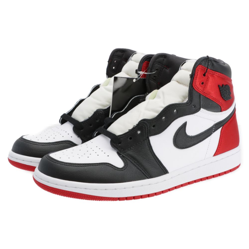 エアジョーダン1 サテン ブラックトゥ 26cm 発売したのか？ NIKE AIR