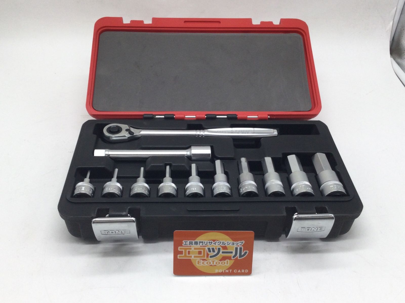 TONE|トネ ヘキサゴンソケットレンチセット H4100MP ITABSLYH8EDQ エコツール豊田インター店 M01