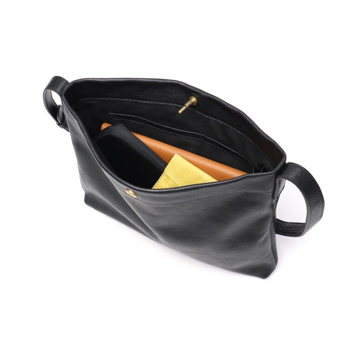 アウ ショルダーバッグ サコッシュ メンズ レディース A_W 斜めがけ 革