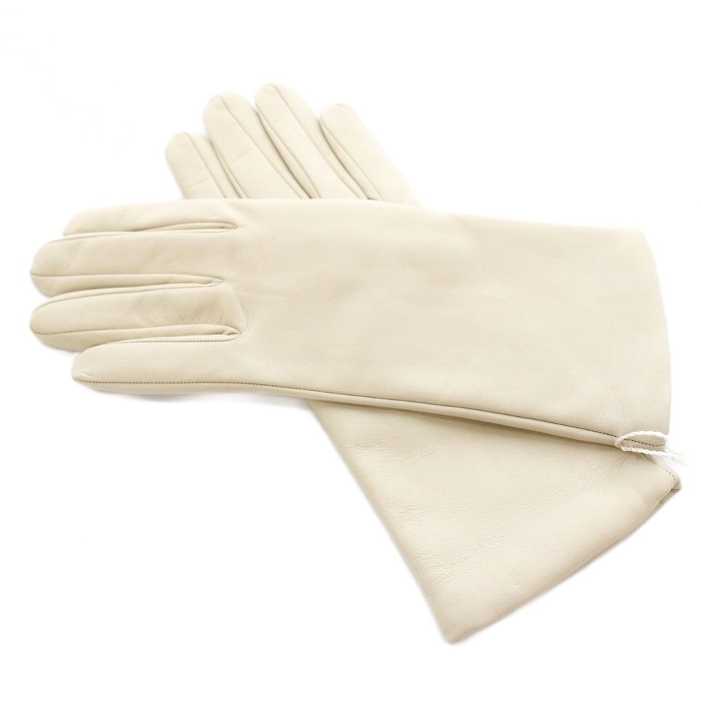 イタルグアント Italguanto 手袋 グローブ レザー 7 1|2 ベージュ |KU