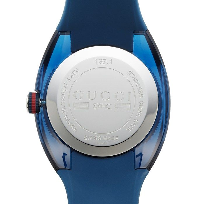グッチ GUCCI 腕時計 シンク YA137104A インターロッキングG サンレイ  